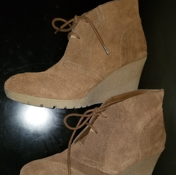 MIA wedges Booties comfortable boots w heels - Picture 2 of 6